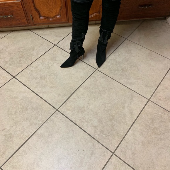 Carolina Herrera women’s boots suede size 8 - Picture 7 of 7